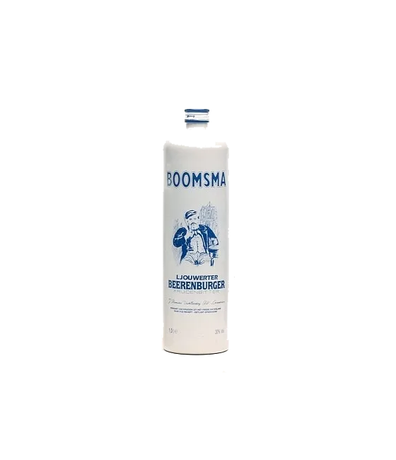 Boomsma beerenburg steen L, fles bij slijterij t Bockje in Bathmen