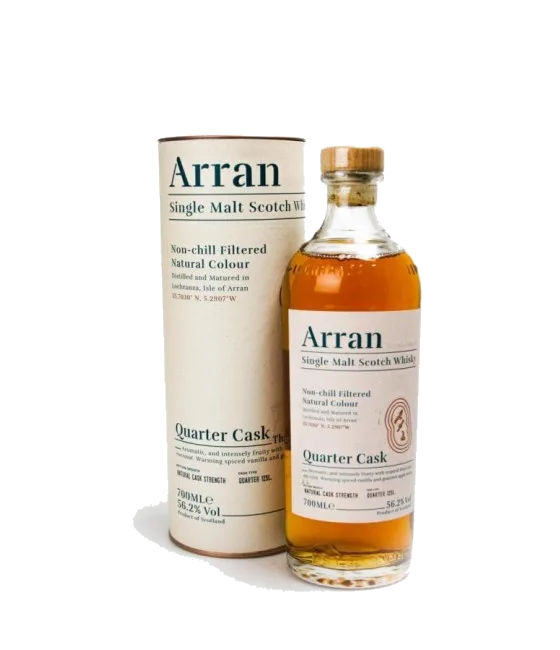 Arran Quarter Cask, fles bij slijterij t Bockje in Bathmen