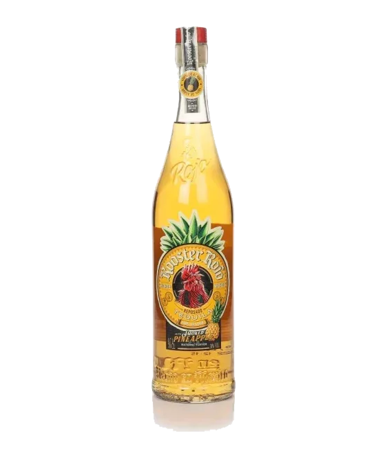 Rooster Rojo Reposado Pineapple, fles bij slijterij t Bockje in Bathmen