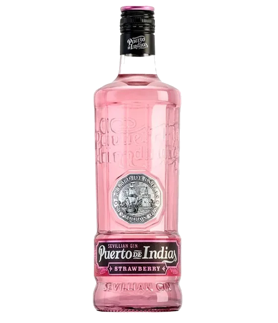Puerto de Indias Strawberry, fles bij slijterij t Bockje in Bathmen