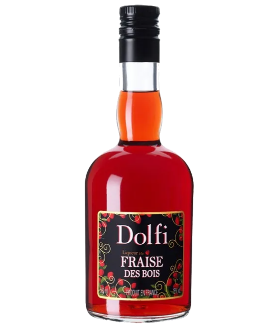 Dolfi Fraise des Bois, fles bij slijterij t Bockje in Bathmen