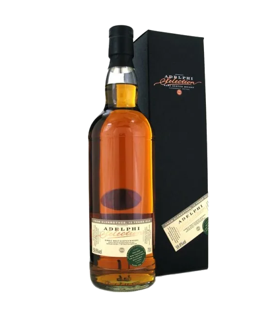 Glenrothes 13 Years Old 2007 Adelphi Selection, fles bij slijterij t Bockje in Bathmen