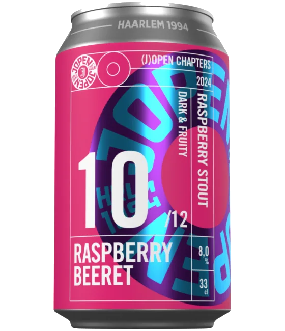 Jopen Chapter 10/12 ‘24 Raspberry Beeret, fles bij slijterij t Bockje in Bathmen