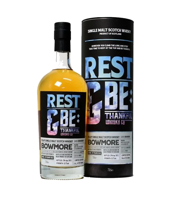 RBTW Bowmore 1990, fles bij slijterij t Bockje in Bathmen