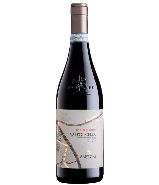 Sartori Valpolicella Classico Brolo Di Sotto, fles bij slijterij t Bockje in Bathmen
