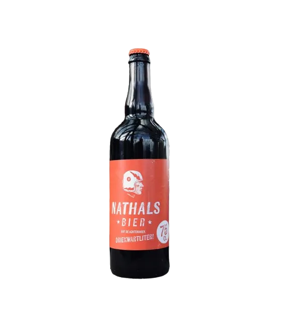 Nathals bier Driekwartliter!, fles bij slijterij t Bockje in Bathmen