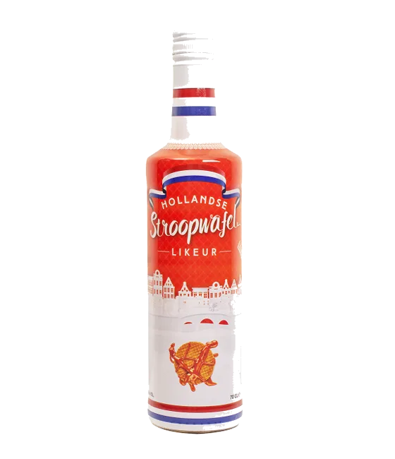 Hollandse Stroopwafel Likeur, fles bij slijterij t Bockje in Bathmen