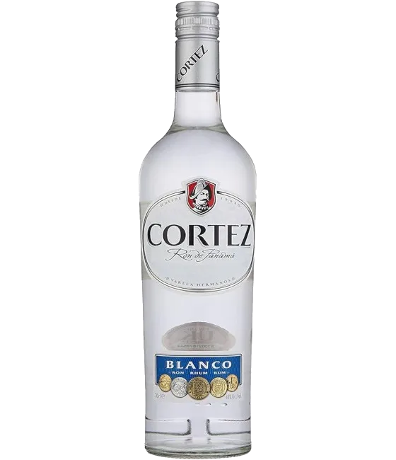 Cortez Blanco Ron de Panama, fles bij slijterij t Bockje in Bathmen