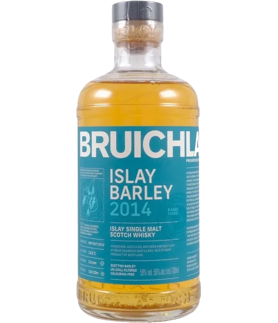 Bruichladdich 2014 Islay Barley 8 Years Old, fles bij slijterij t Bockje in Bathmen