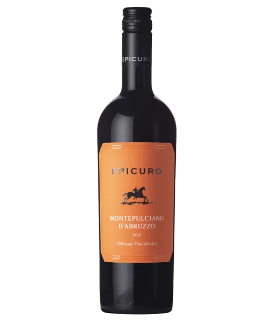 Epicuro Montepulciano d’Abruzzo, fles bij slijterij t Bockje in Bathmen