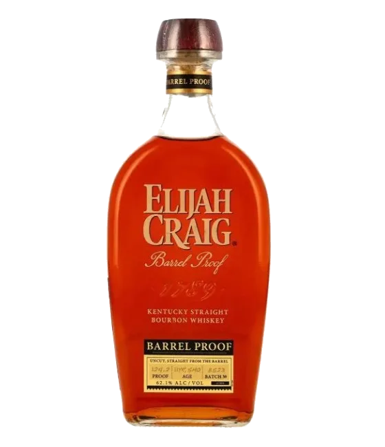 Elijah Craig Barrel Proof Batch No.B523, fles bij slijterij t Bockje in Bathmen