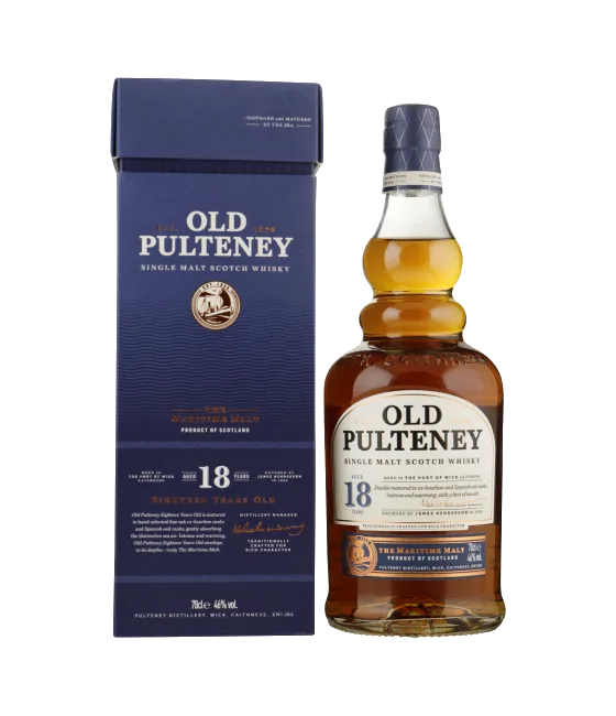 Old Pulteney 18 Years Old, fles bij slijterij t Bockje in Bathmen
