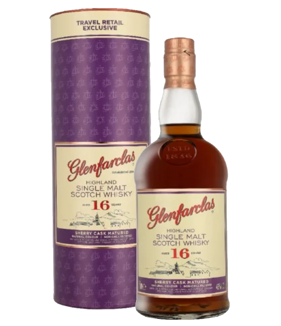 Glenfarclas 16Y Sherry Cask Matured, fles bij slijterij t Bockje in Bathmen