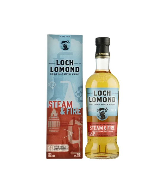 Loch Lomond Steam & Fire, fles bij slijterij t Bockje in Bathmen