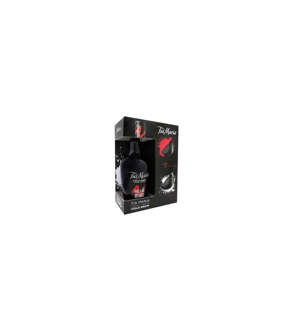Tia Maria Geschenkverpakking met 2 Glazen, fles bij slijterij t Bockje in Bathmen