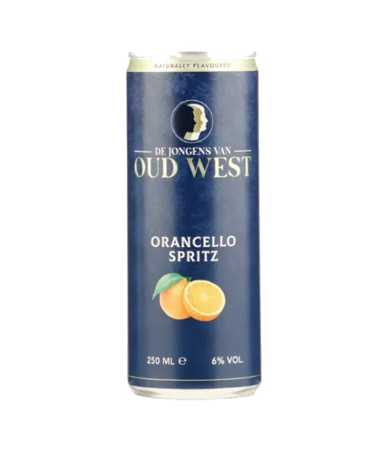 Jongens van Oud West Orancello Spritz, fles bij slijterij t Bockje in Bathmen