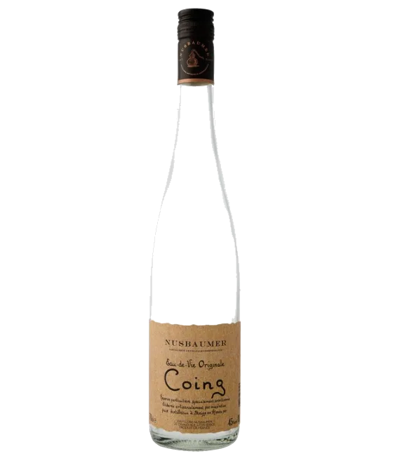 Nusbaumer Coing, fles bij slijterij t Bockje in Bathmen