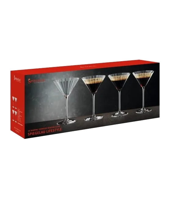Spiegelau Martiniglazen (set van 4)
