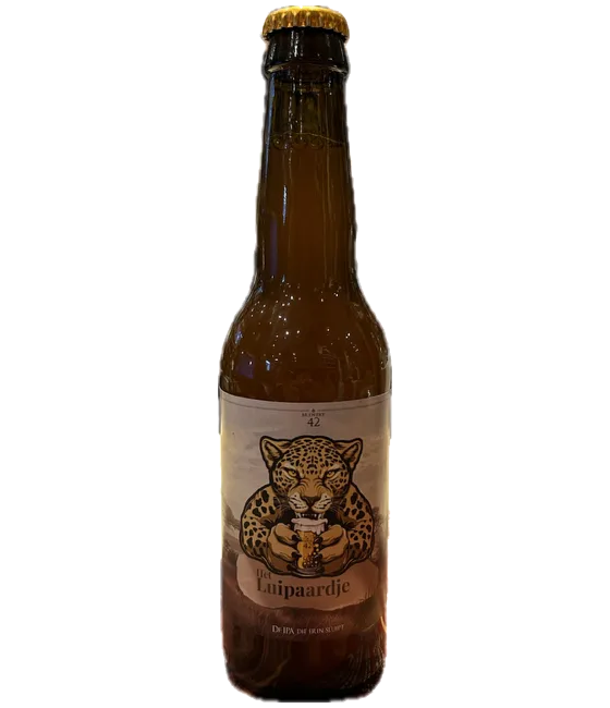 Brewery 42 Het Luipaardje, fles bij slijterij t Bockje in Bathmen