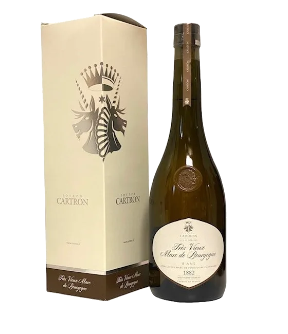 Cartron Marc de Bourgogne 8 Ans, fles bij slijterij t Bockje in Bathmen