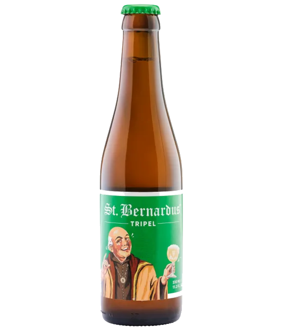 St. Bernardus Tripel, fles bij slijterij t Bockje in Bathmen