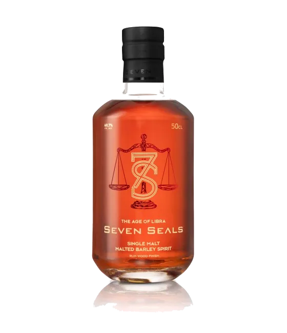 Seven Seals The Age of Libra, fles bij slijterij t Bockje in Bathmen