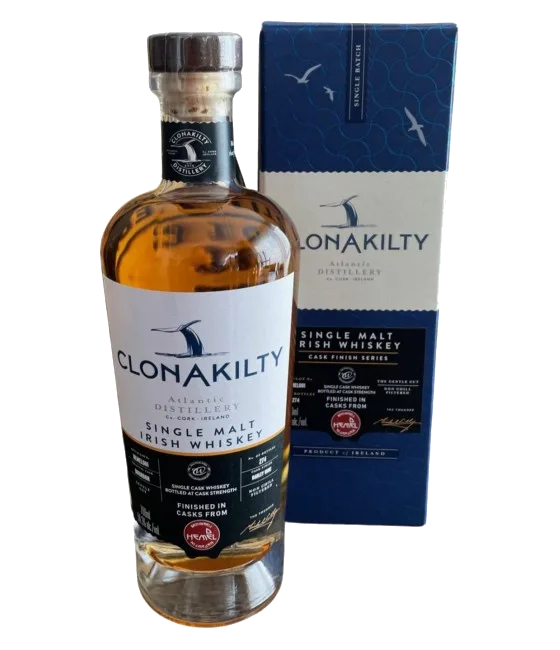 Clonakilty Single Malt Irish Whiskey, fles bij slijterij t Bockje in Bathmen