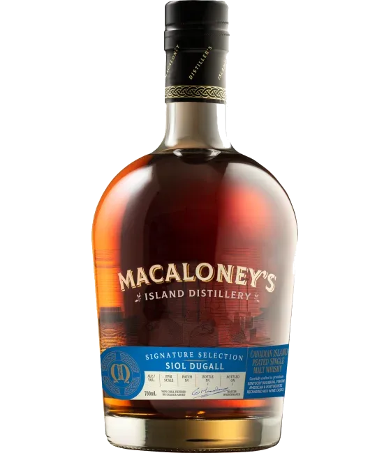 Macaloney’s Siol Dugall Canadian Single Malt, fles bij slijterij t Bockje in Bathmen