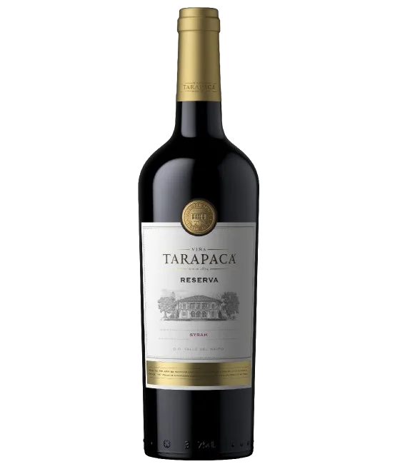 Tarapacá Reserva Syrah, fles bij slijterij t Bockje in Bathmen