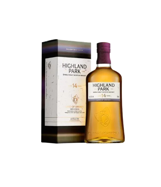 Highland Park Land of Orkney 14 Years Old, fles bij slijterij t Bockje in Bathmen