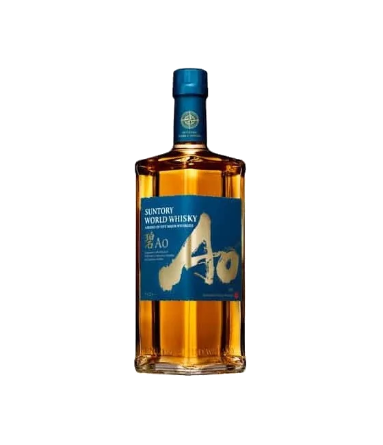 Suntory AO World Whisky, fles bij slijterij t Bockje in Bathmen
