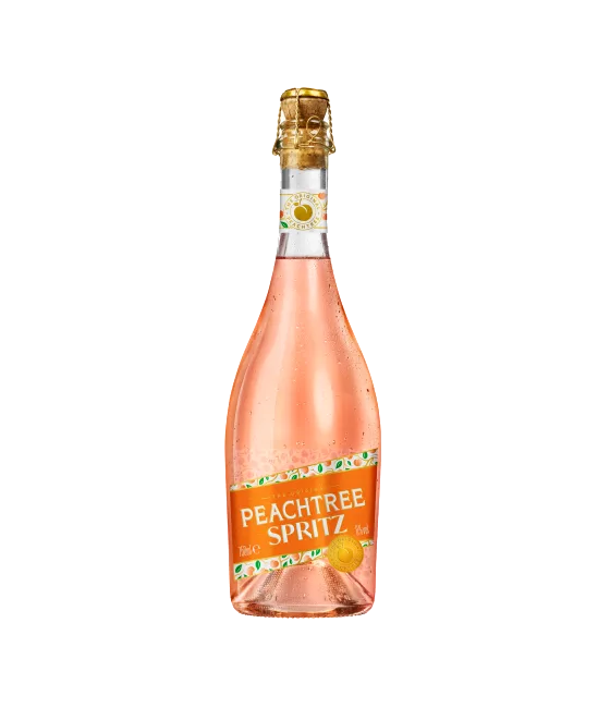 Peachtree Spritz, fles bij slijterij t Bockje in Bathmen