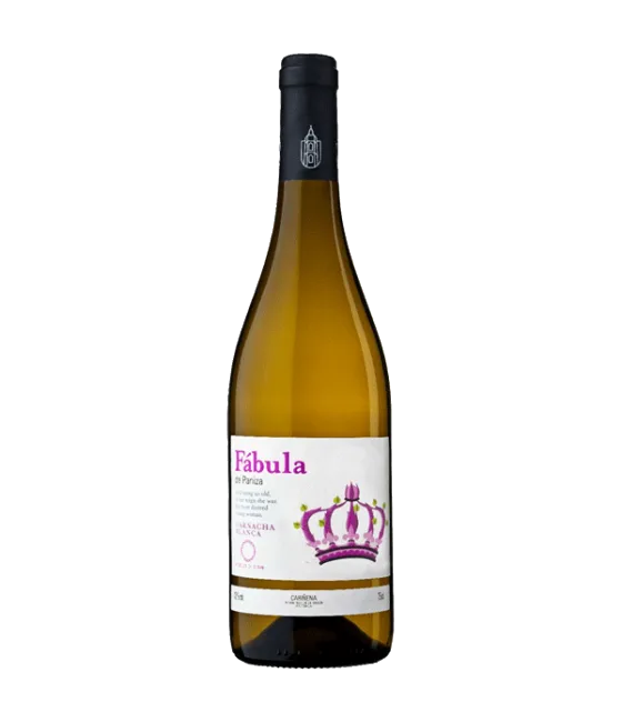 Bodegas Paniza Fabula Garnacha Blanca, fles bij slijterij t Bockje in Bathmen