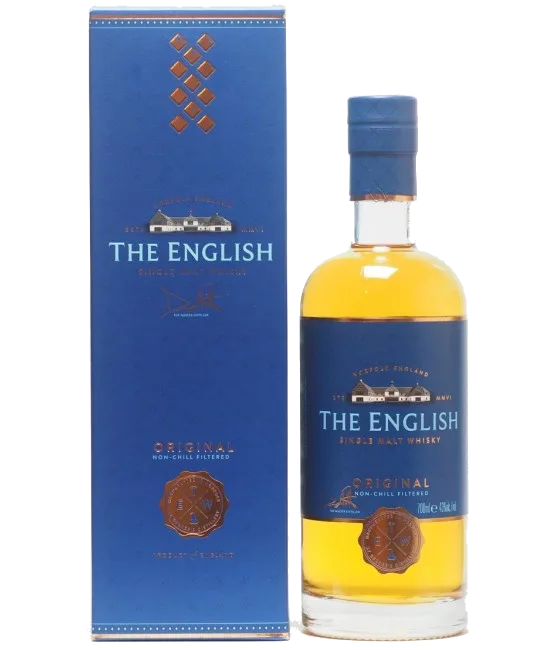 The English Whisky Original, fles bij slijterij t Bockje in Bathmen