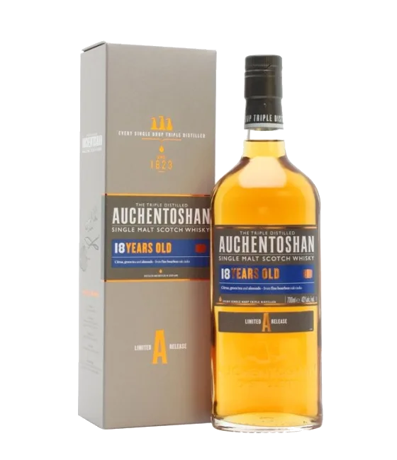 Auchentoshan 18 Years Old, fles bij slijterij t Bockje in Bathmen