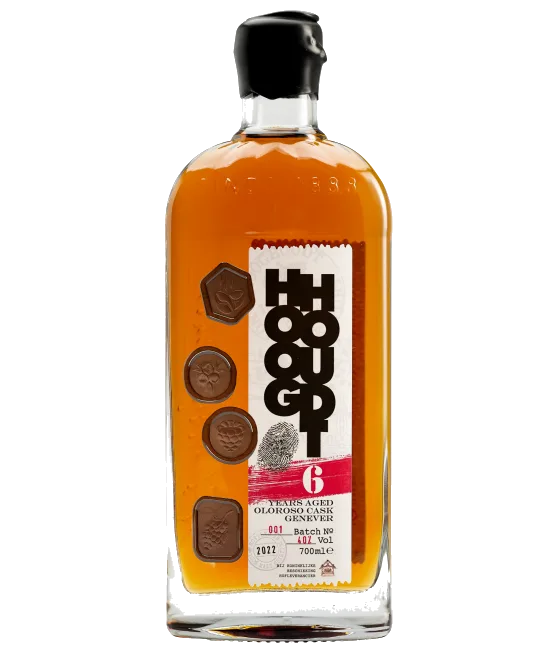 Hooghoudt Aged 6, fles bij slijterij t Bockje in Bathmen