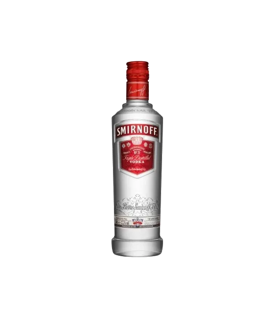 Smirnoff Vodka Red 50 cl, fles bij slijterij t Bockje in Bathmen