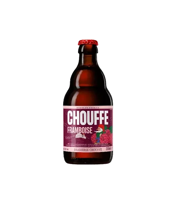 Brasserie d’Achouffe Chouffe Framboise, fles bij slijterij t Bockje in Bathmen