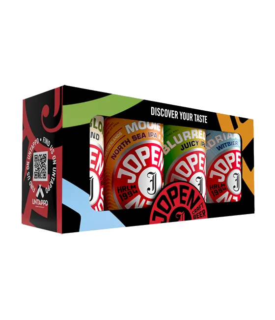 Jopen Giftpack 4 blikken