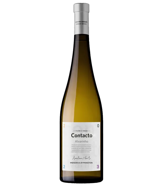 Anselmo Mendes Alvarinho Contacto Vinho Verde, fles bij slijterij t Bockje in Bathmen