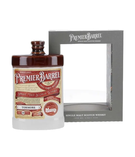 Douglas Laing’s Premier Barrel Tormore 12 Years Old, fles bij slijterij t Bockje in Bathmen