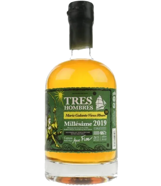 Tres Hombres Rum Ed. 66 Marie-Galante V jr