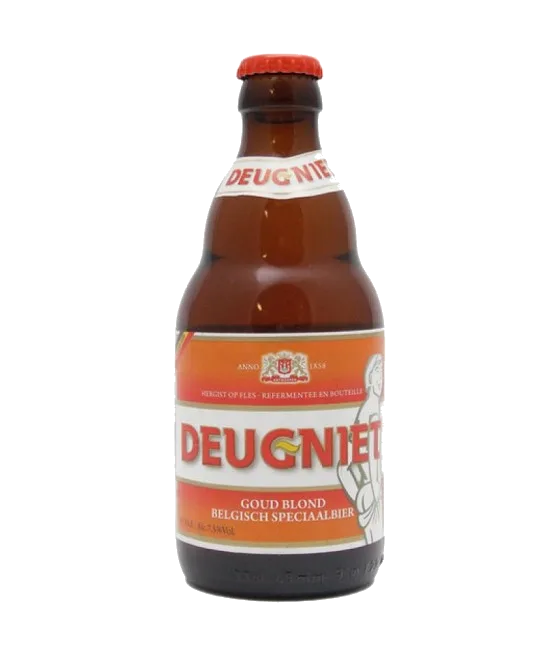 Deugniet, fles bij slijterij t Bockje in Bathmen