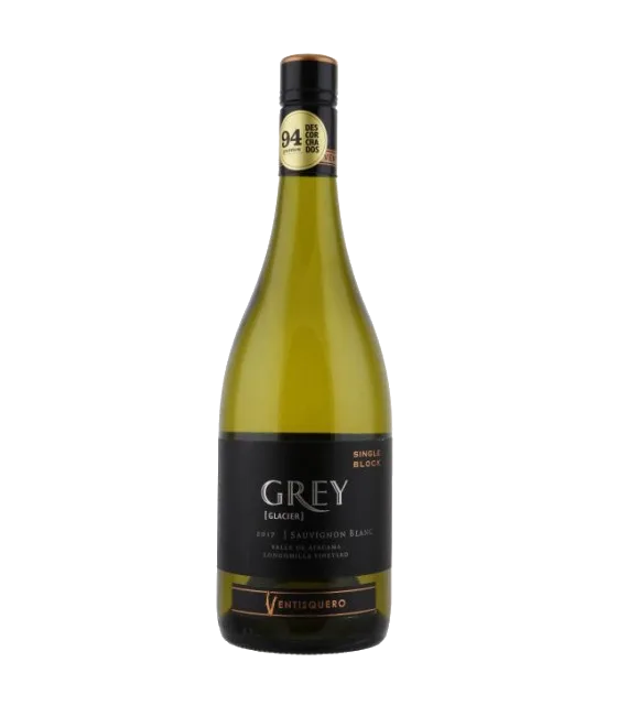 Ventisquero Grey Sauvignon Blanc, fles bij slijterij t Bockje in Bathmen