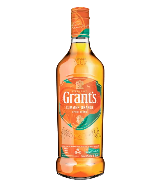 Grant’s Summer Orange, fles bij slijterij t Bockje in Bathmen