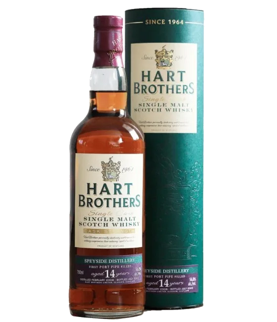 Hart Brothers Speyside 14 Years Old 2008, fles bij slijterij t Bockje in Bathmen