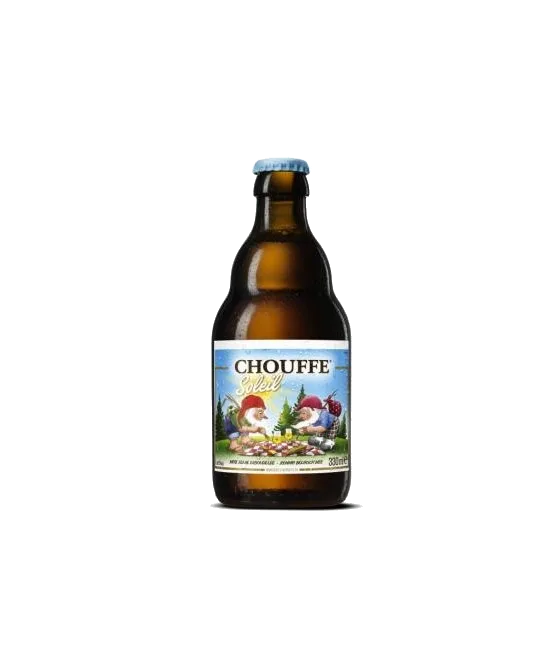 Brasserie d’Achouffe Chouffe Soleil, fles bij slijterij t Bockje in Bathmen