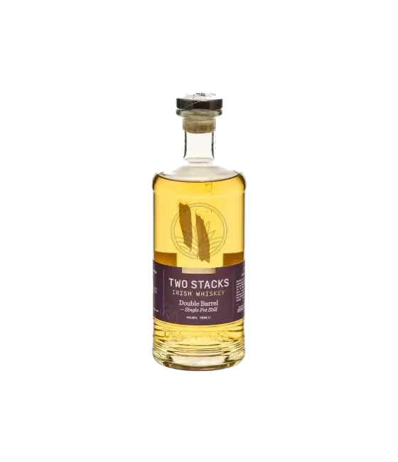 Two Stacks Single Pot Still Double Barrel, fles bij slijterij t Bockje in Bathmen