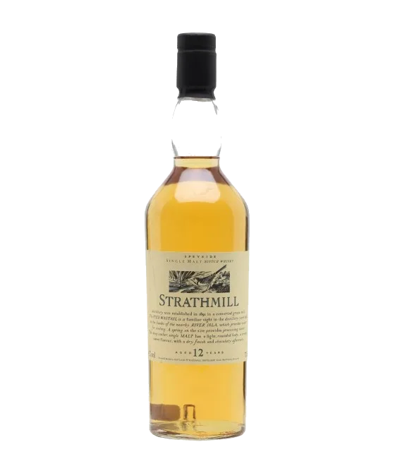 Strathmill 12 Years Old Speyside Single Malt whisky, fles bij slijterij t Bockje in Bathmen
