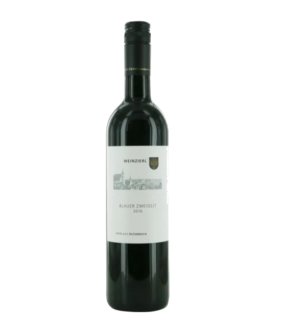 Weinzierl Blauer Zweigelt, fles bij slijterij t Bockje in Bathmen